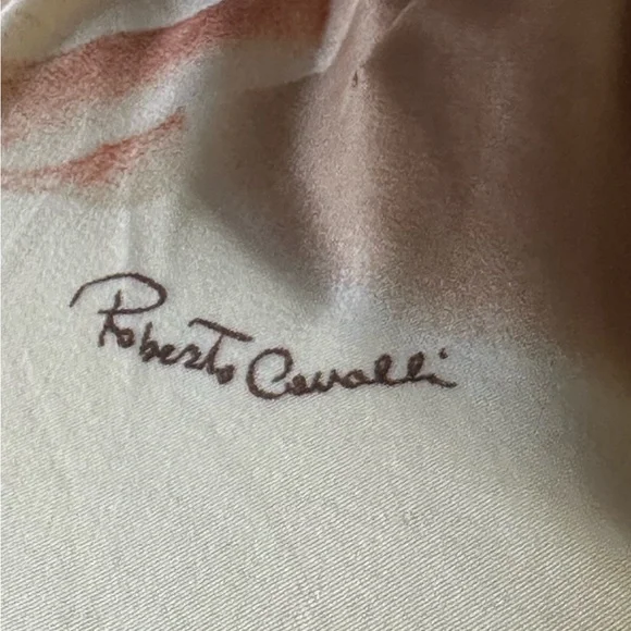 Vintage 1995s ,rare Fabulous ROBERTO CAVALLI lightweight dress with Logo. Size M - Picture 11 of 16